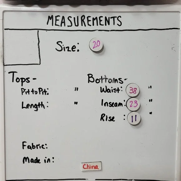 Y2K Angels Jeans Capri Cuffed Denim Womens 20 Triple Button Casual Dark Wash - Picture 8 of 9